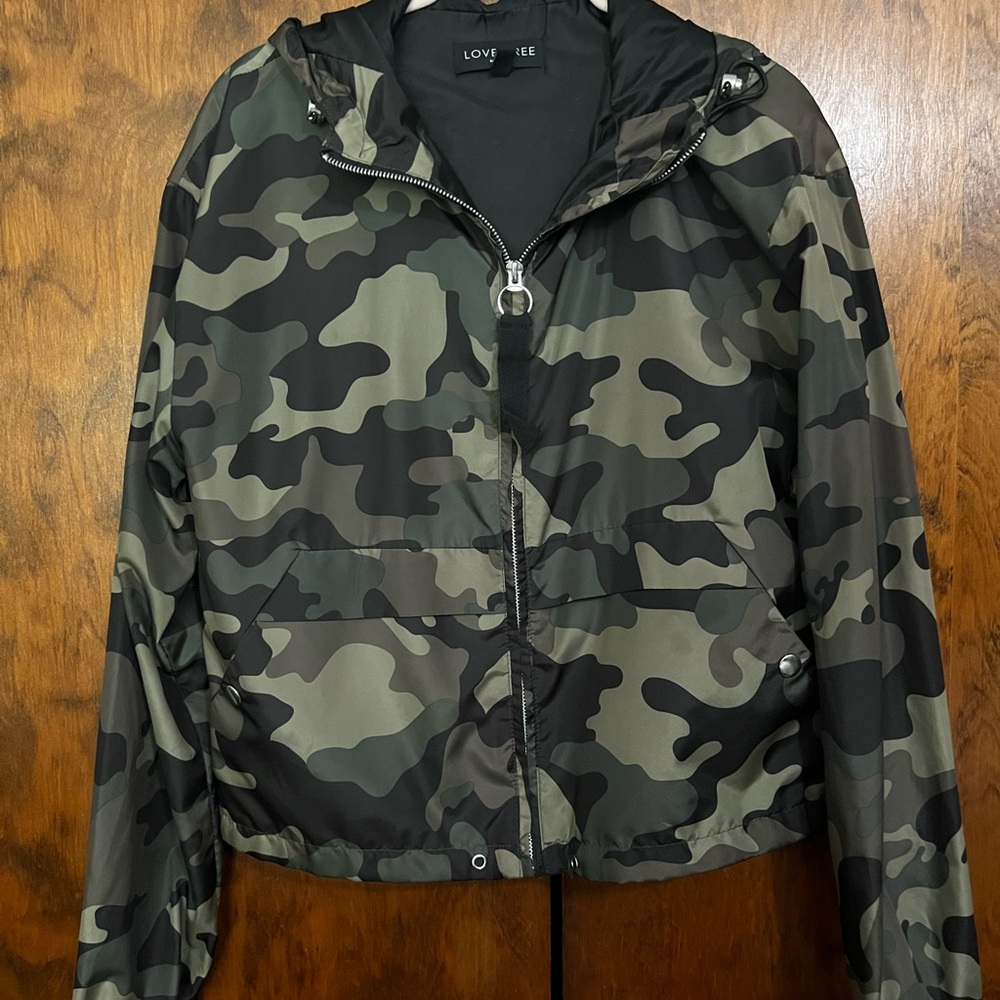Love Tree Camouflage Jacket